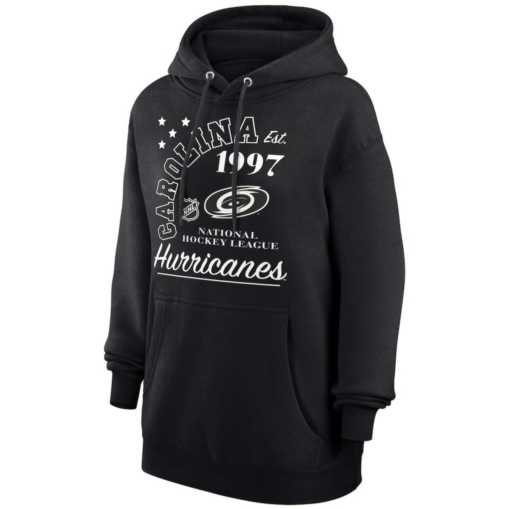 Carolina Hurricanes Starter Arch City Team Graphic Fleece Pullover Hoodie - Black - NHL