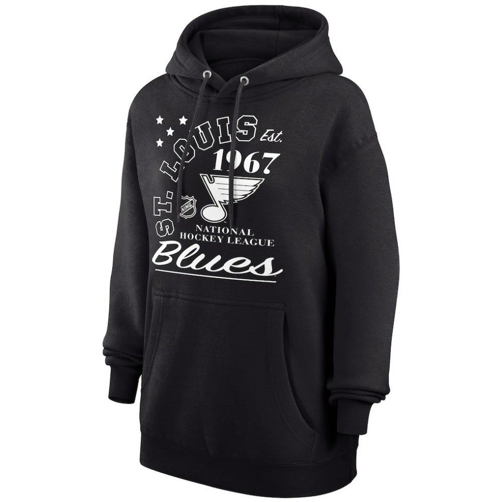 St. Louis Blues Starter Arch City Team Graphic Fleece Pullover Hoodie - Black - NHL