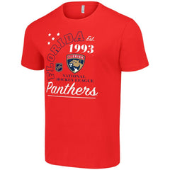 Florida Panthers Starter Arch City Team Graphic T-Shirt - Red - NHL