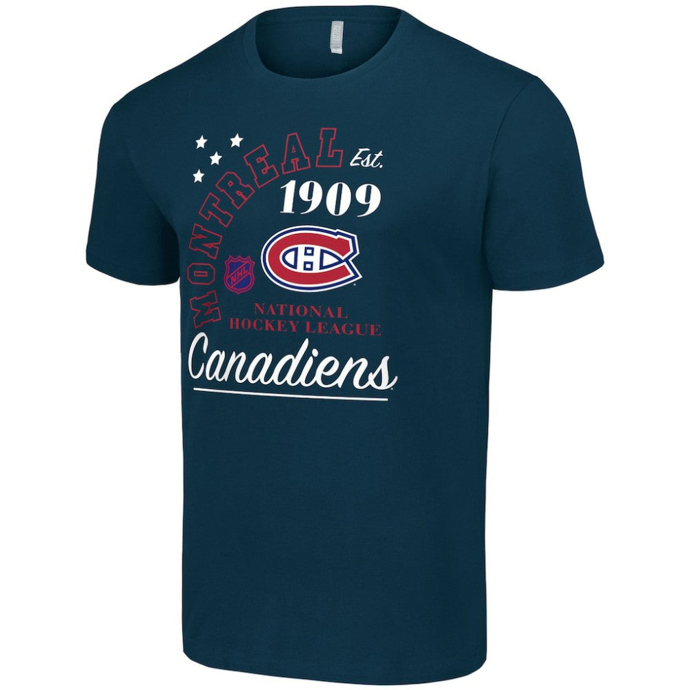 Montreal Canadiens Starter Arch City Team Graphic T-Shirt - Navy - NHL