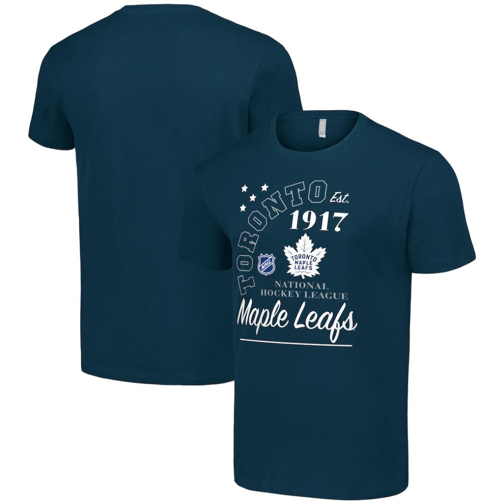 Toronto Maple Leafs Starter Arch City Team Graphic T-Shirt - Navy - NHL