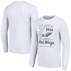 Detroit Red Wings Starter Arch City Theme Graphic Long Sleeve T-Shirt - White - NHL