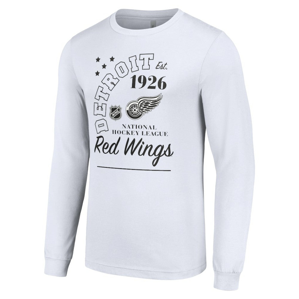 Detroit Red Wings Starter Arch City Theme Graphic Long Sleeve T-Shirt - White - NHL
