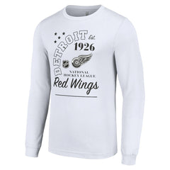 Detroit Red Wings Starter Arch City Theme Graphic Long Sleeve T-Shirt - White - NHL