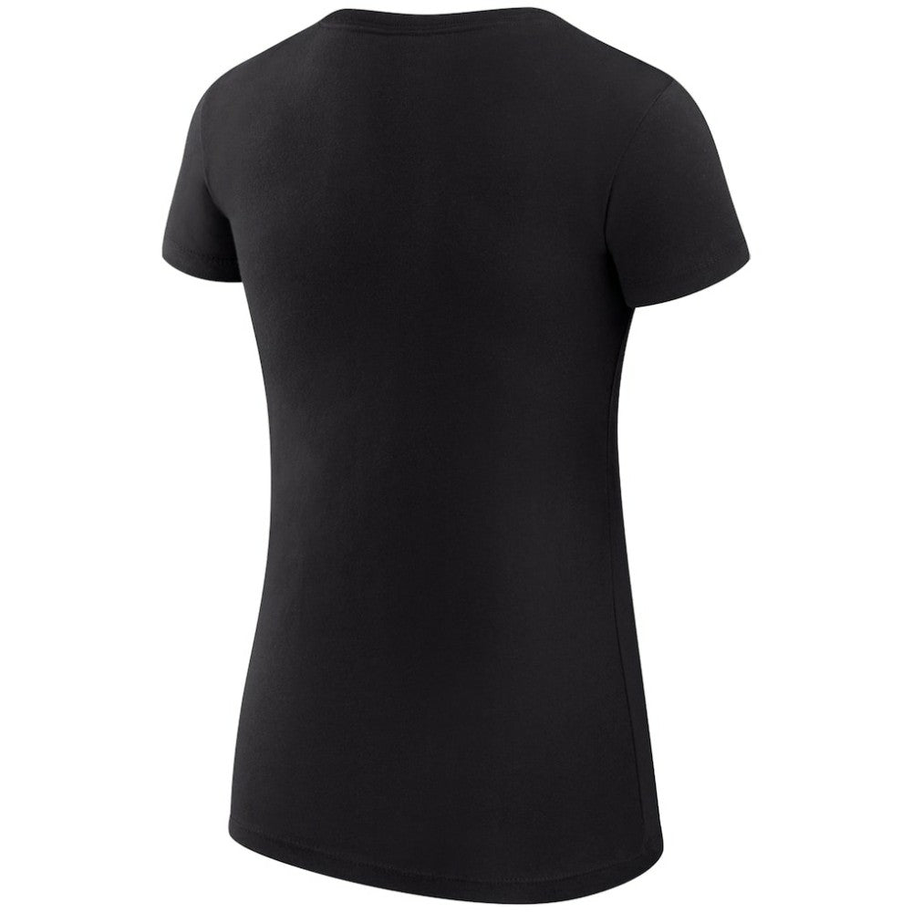 Dallas Stars G-III 4Her by Carl Banks Women's Super-Slim Fit Lightweight Dot Print Team T-Shirt - Black - NHL