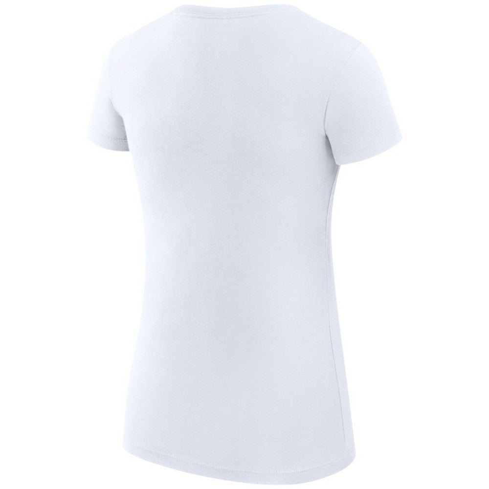 Toronto Maple Leafs G-III 4Her by Carl Banks Women's Super-Slim Fit Lightweight Dot Print Team T-Shirt - White - NHL