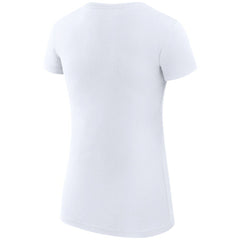 Vegas Golden Knights G-III 4Her by Carl Banks Women's Super-Slim Fit Lightweight Dot Print Team T-Shirt - White - NHL
