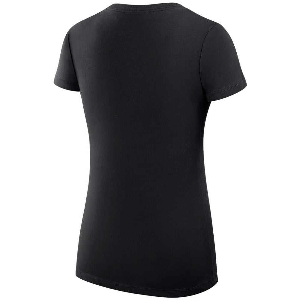 Philadelphia Flyers G-III 4Her by Carl Banks Women's Super-Slim Fit Lightweight Dot Print Team V-Neck T-Shirt - Black - NHL