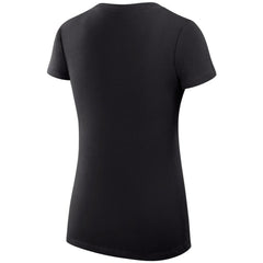 Philadelphia Flyers G-III 4Her by Carl Banks Women's Super-Slim Fit Lightweight Dot Print Team V-Neck T-Shirt - Black - NHL