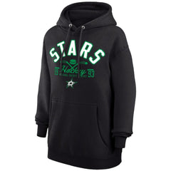 Dallas Stars Starter Puck Pullover Hoodie - Black - NHL