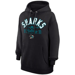 San Jose Sharks Starter Puck Pullover Hoodie - Black - NHL