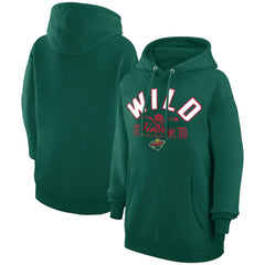 Minnesota Wild Starter Puck Pullover Hoodie - Green - NHL