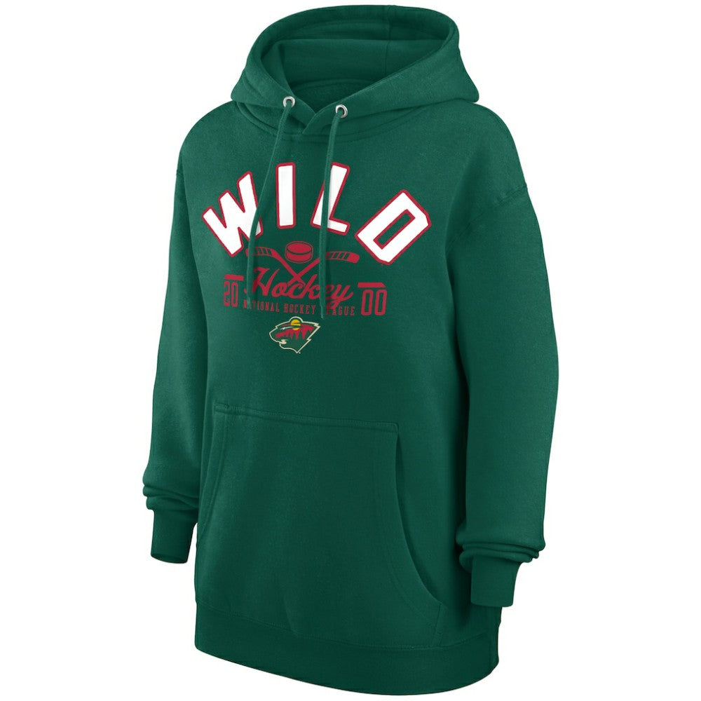 Minnesota Wild Starter Puck Pullover Hoodie - Green - NHL