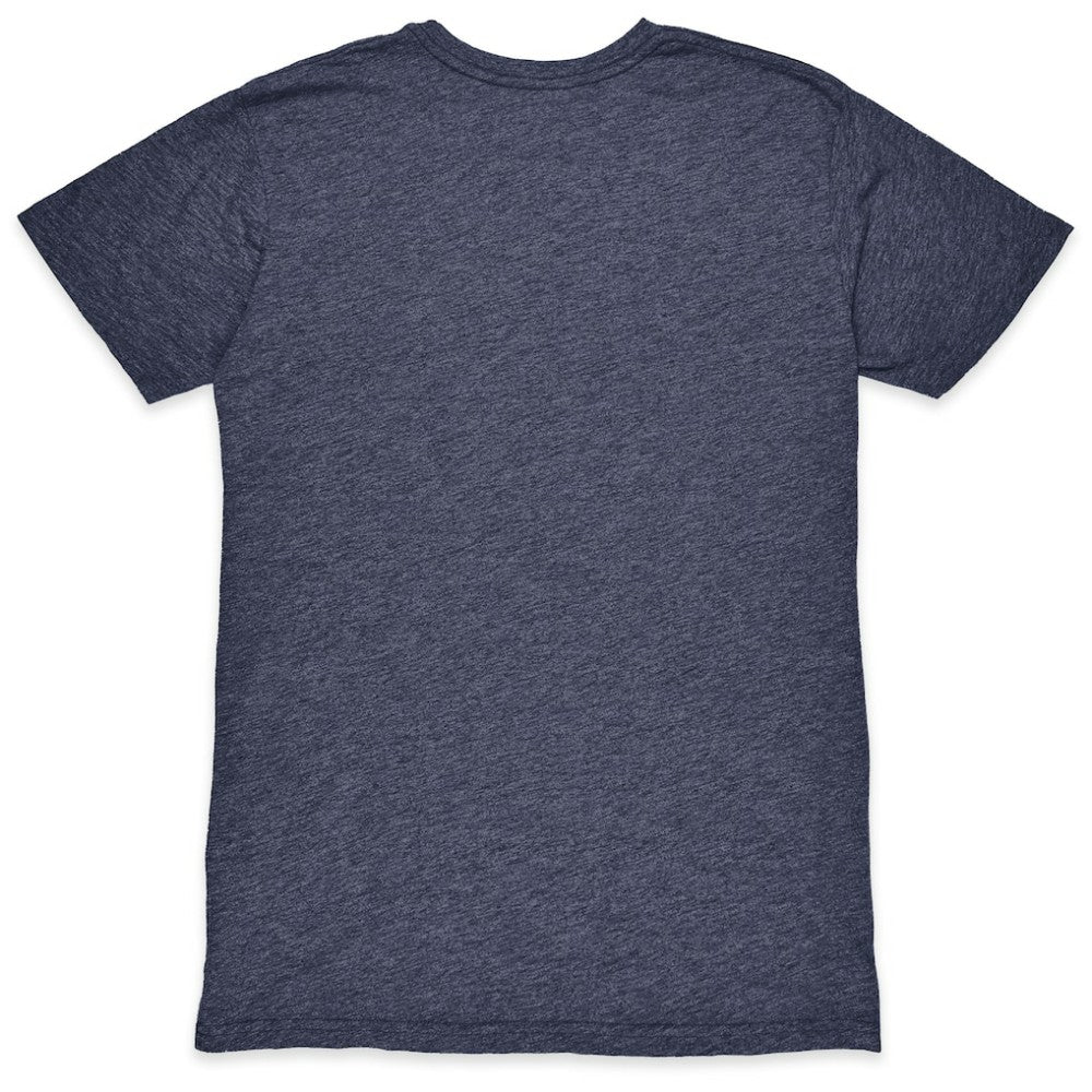 Manchester City Color Crest Twisted Tri-Blend T-Shirt Heather Navy - FIFA World CUP