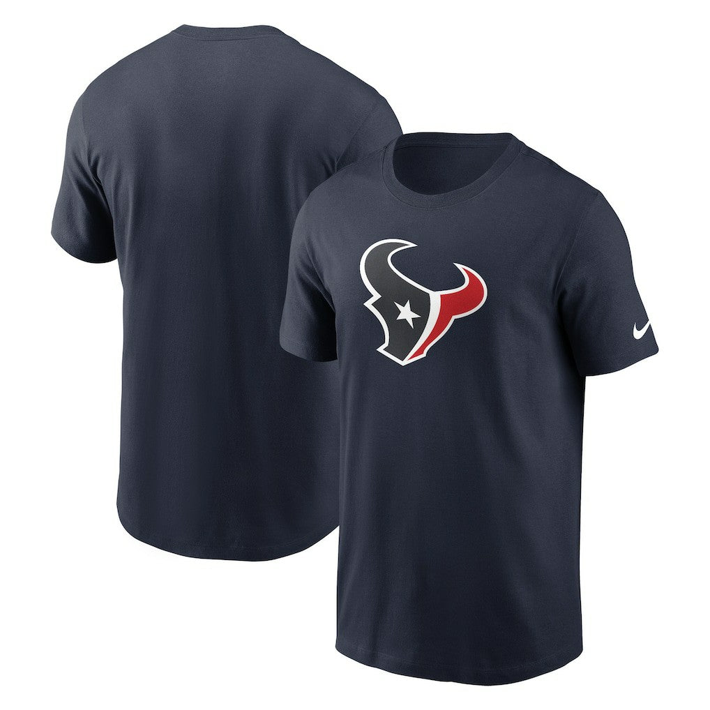 Houston Texans Primetime Logo Essential T-Shirt Navy | Nike for Sale