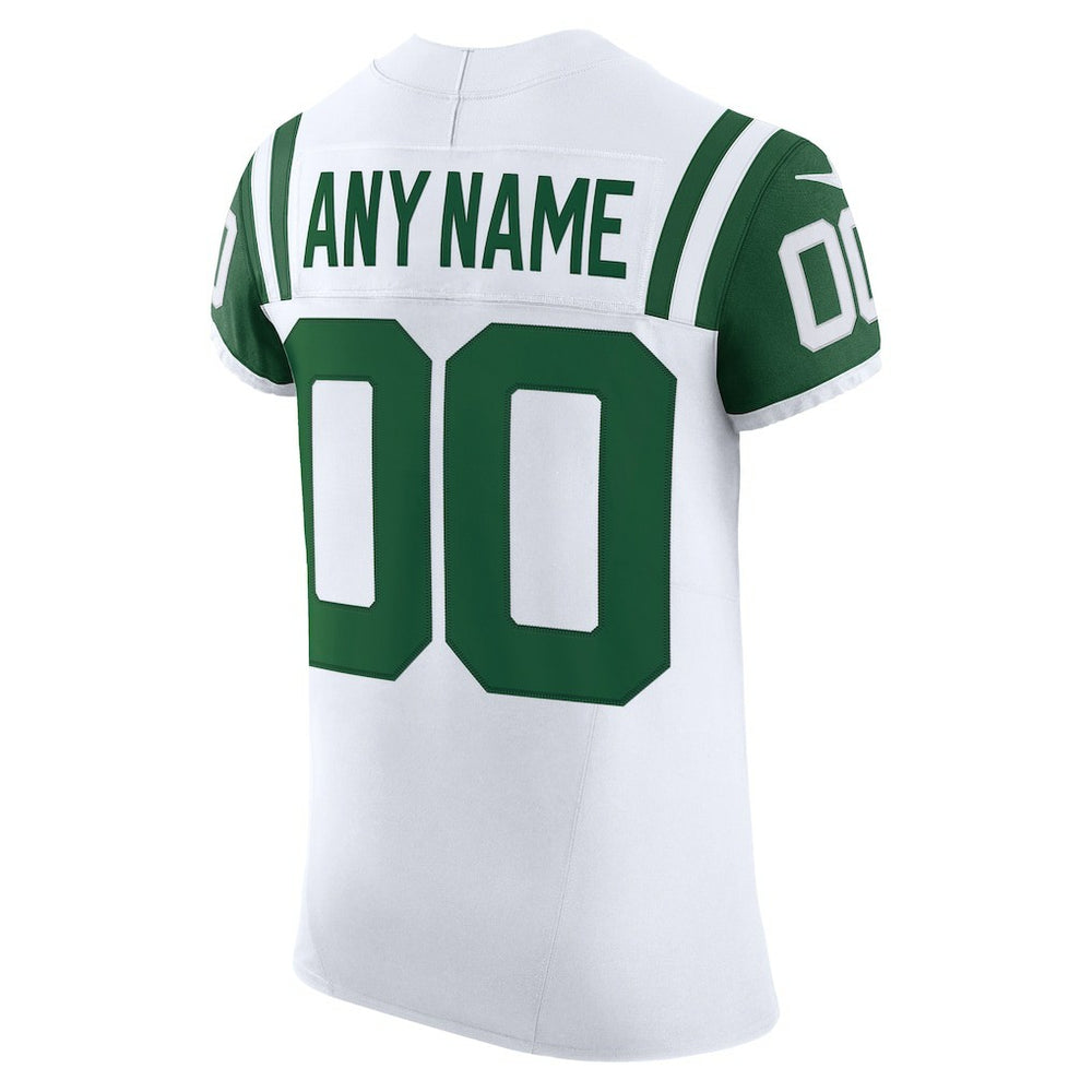 New York Jets Vapor F.U.S.E. Elite Custom Jersey White | Nike for Sale