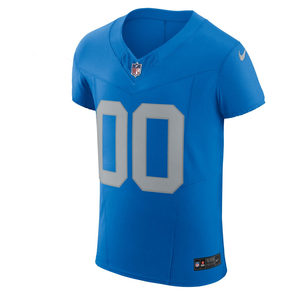 Detroit Lions Alternate Vapor F.U.S.E. Elite Custom Jersey Blue | Nike for Sale