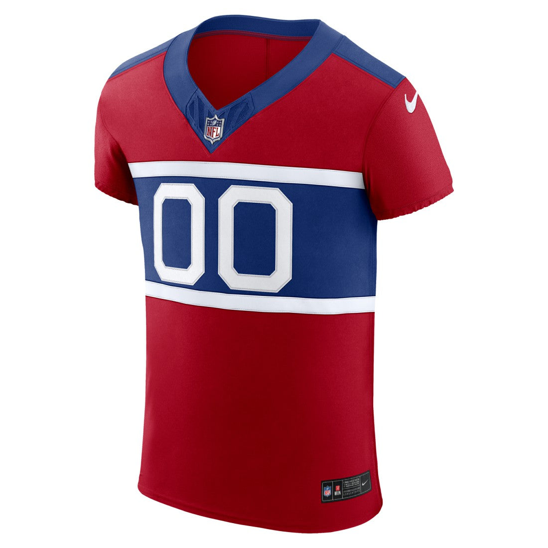 New York Giants Alternate Vapor F.U.S.E. Elite Custom Jersey Red | Nike for Sale