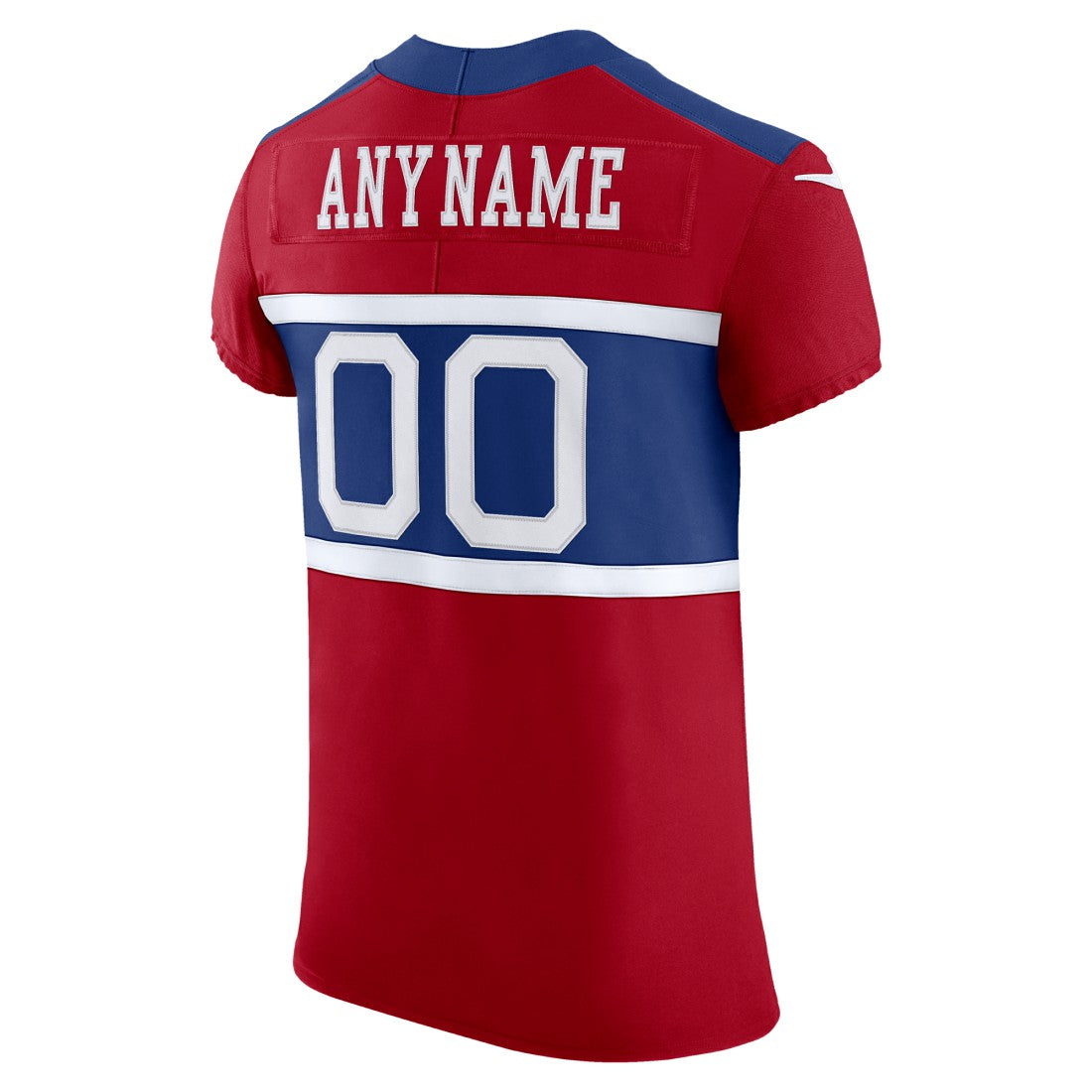 New York Giants Alternate Vapor F.U.S.E. Elite Custom Jersey Red | Nike for Sale