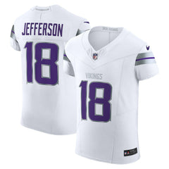 Justin Jefferson Minnesota Vikings Alternate Vapor F.U.S.E. Elite Player Jersey White | Nike for Sale