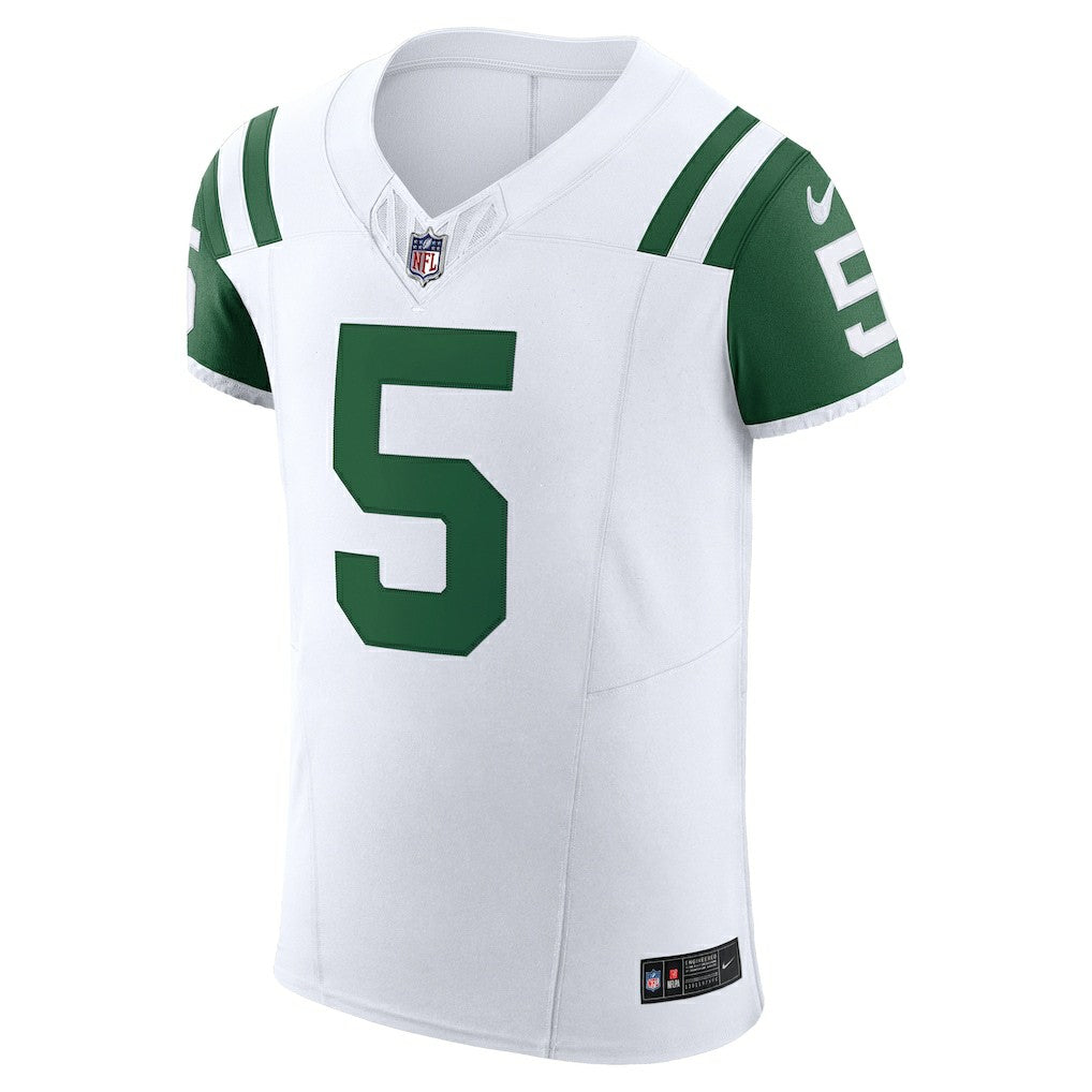 Garrett Wilson New York Jets Classic Alternate Vapor F.U.S.E. Elite Jersey White | Nike for Sale