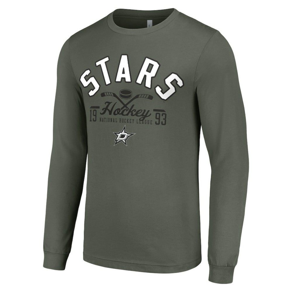 Dallas Stars Starter Puck Long Sleeve T-Shirt - Green - NHL