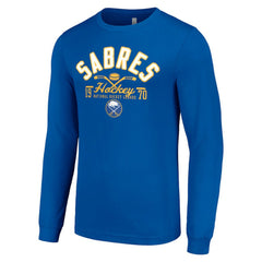 Buffalo Sabres Starter Puck Long Sleeve T-Shirt - Royal - NHL