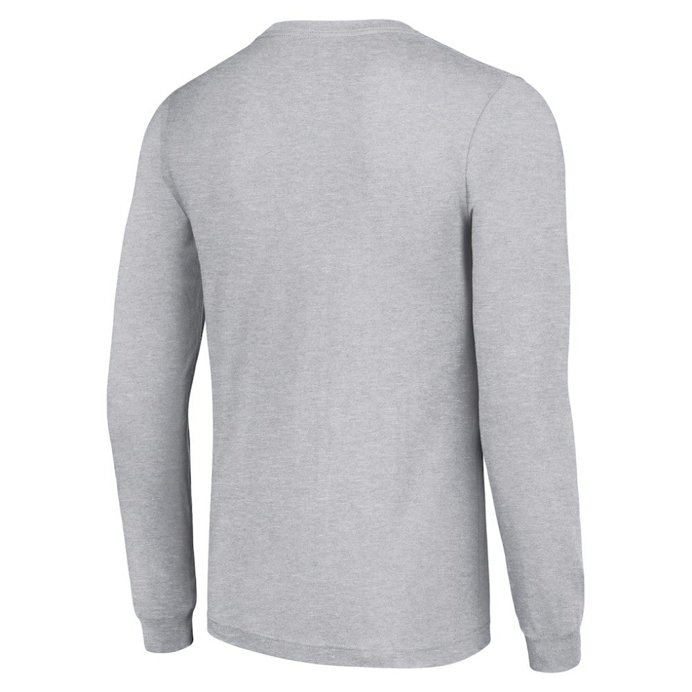Ottawa Senators Starter Puck Long Sleeve T-Shirt - Heather Gray - NHL