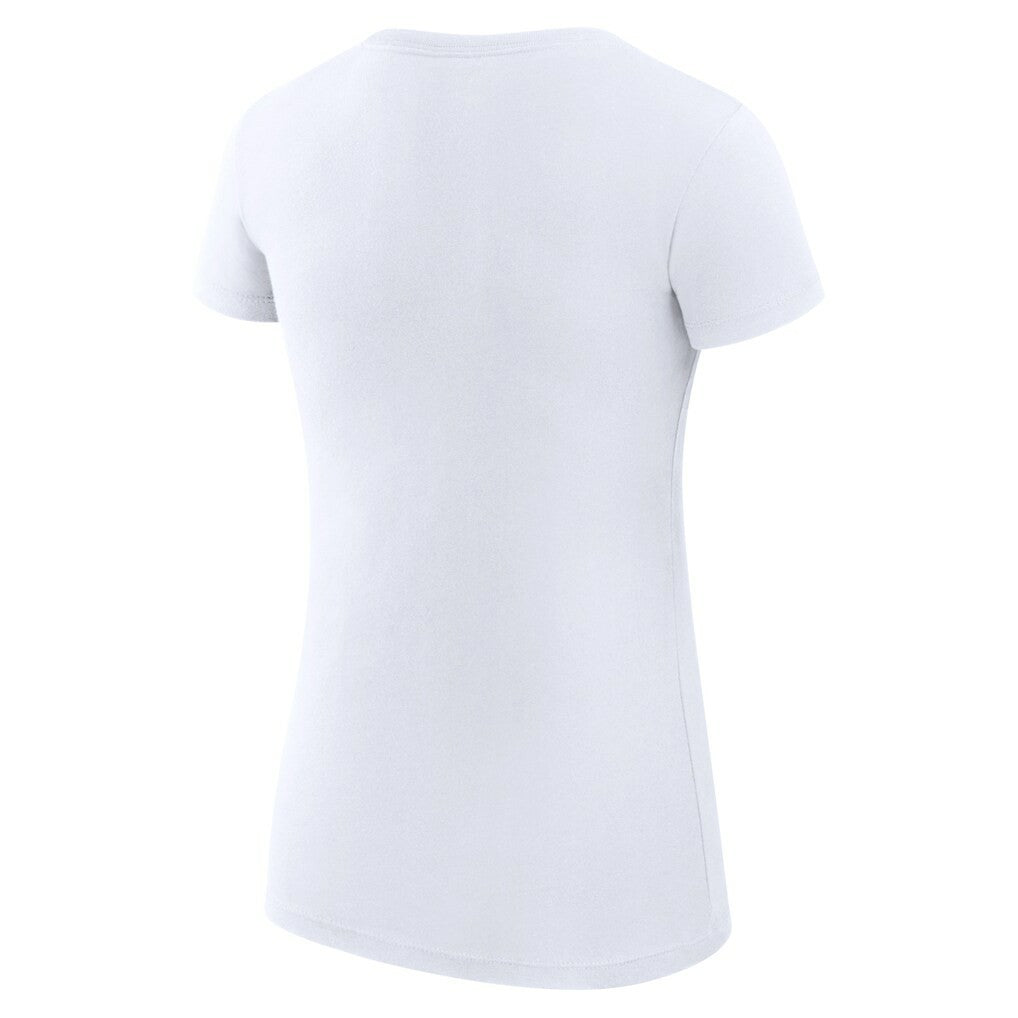 Denver Nuggets G-III 4Her by Carl Banks Women's Super-Slim Fit Lightweight Basketball Love T-Shirt White - NBA