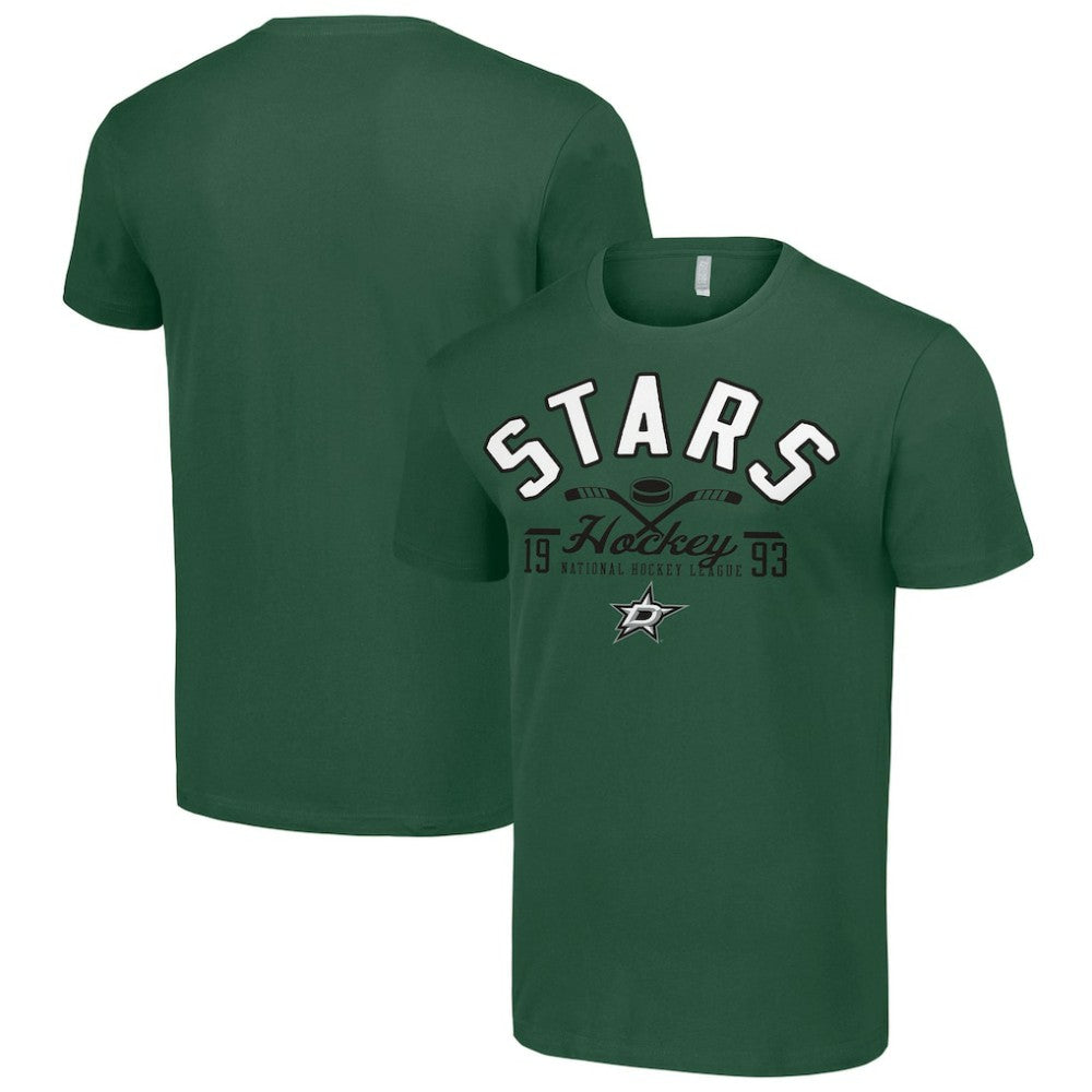 Dallas Stars Starter Half Puck T-Shirt - Green - NHL