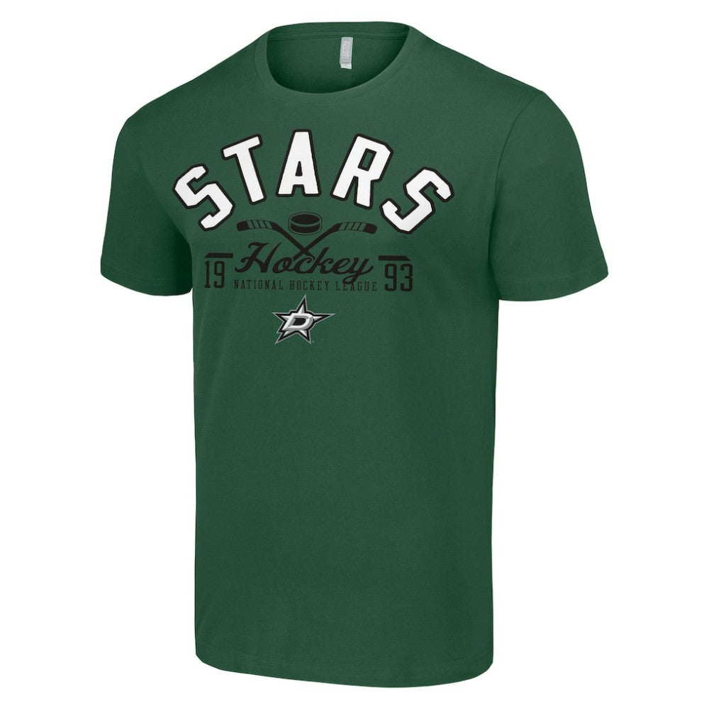 Dallas Stars Starter Half Puck T-Shirt - Green - NHL