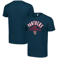 Florida Panthers Starter Half Puck T-Shirt - Navy - NHL