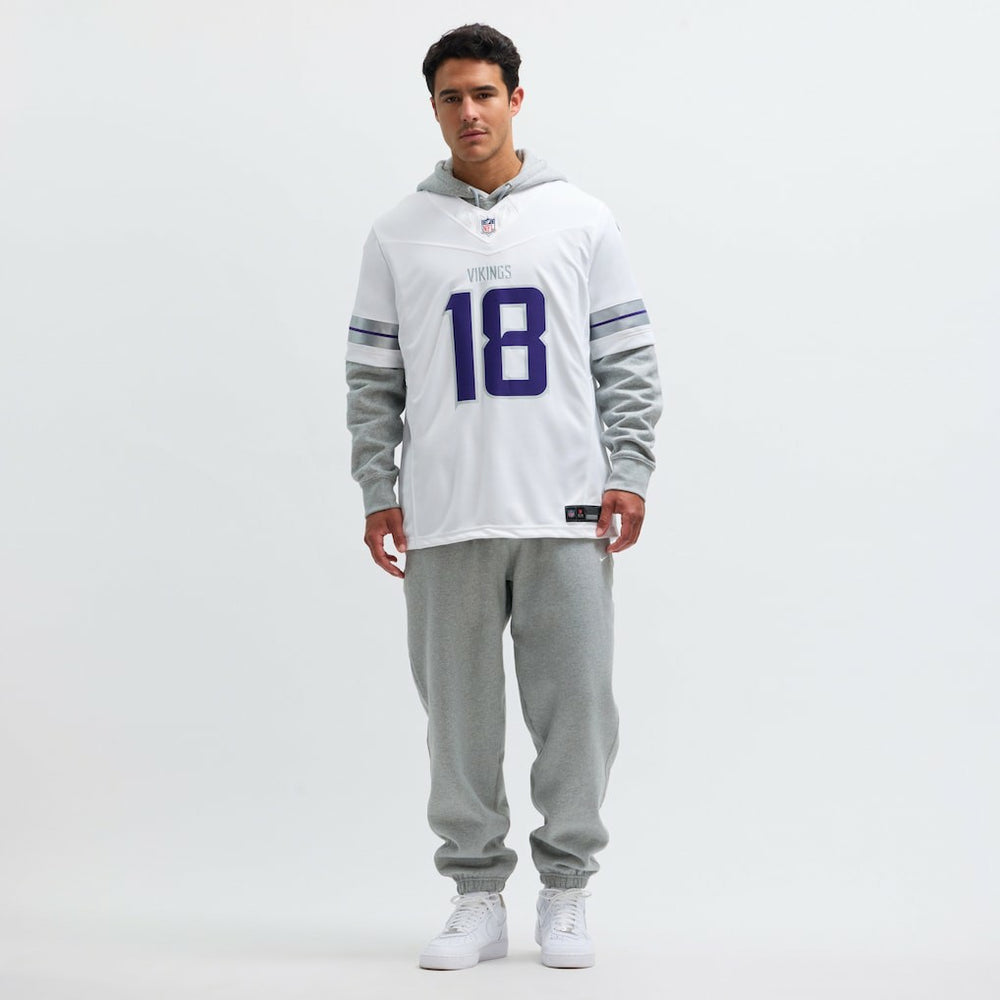 Justin Jefferson Minnesota Vikings Alternate Vapor F.U.S.E. Limited Jersey White | Nike for Sale