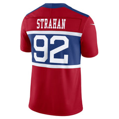 Michael Strahan New York Giants Alternate Vapor F.U.S.E. Retired Player Limited Jersey Century Red | Nike for Sale