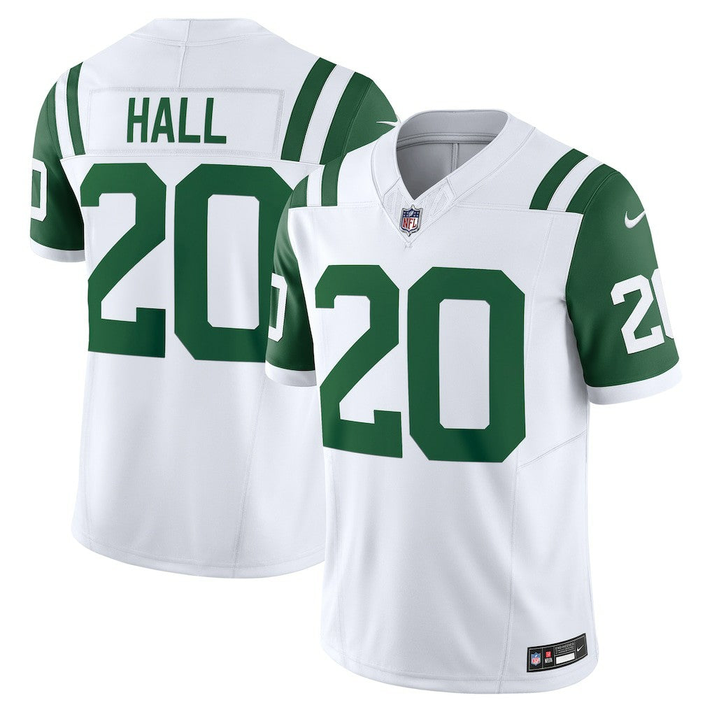 Breece Hall New York Jets Classic Alternate Vapor F.U.S.E. Limited Jersey White | Nike for Sale