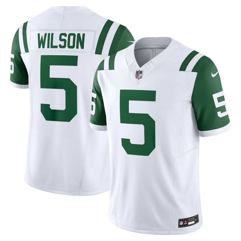 Garrett Wilson New York Jets Classic Alternate Vapor F.U.S.E. Limited Jersey White | Nike for Sale