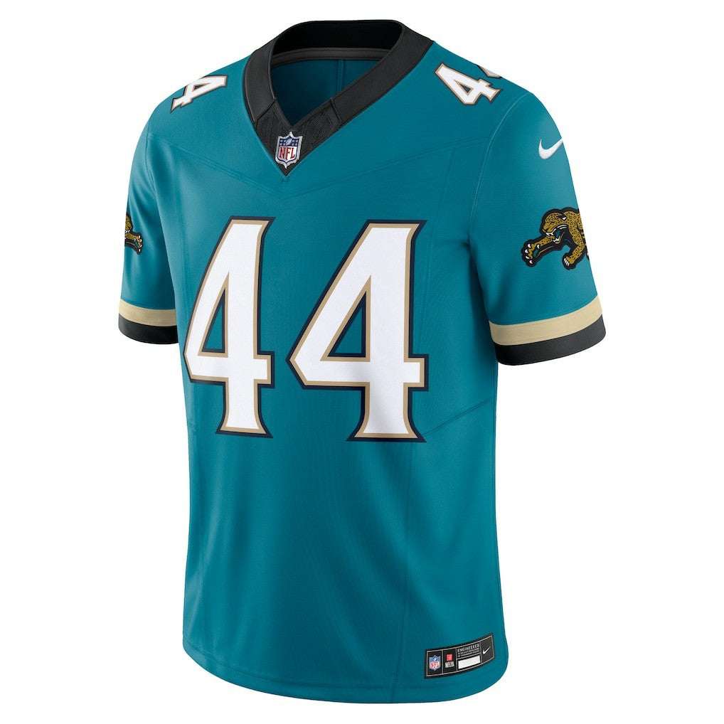Travon Walker Jacksonville Jaguars Prowler Throwback Vapor F.U.S.E. Limited Jersey Teal | Nike for Sale