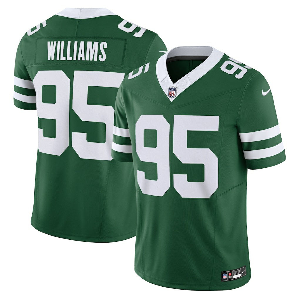 Quinnen Williams New York Jets Vapor F.U.S.E. Limited Jersey Legacy Green | Nike for Sale