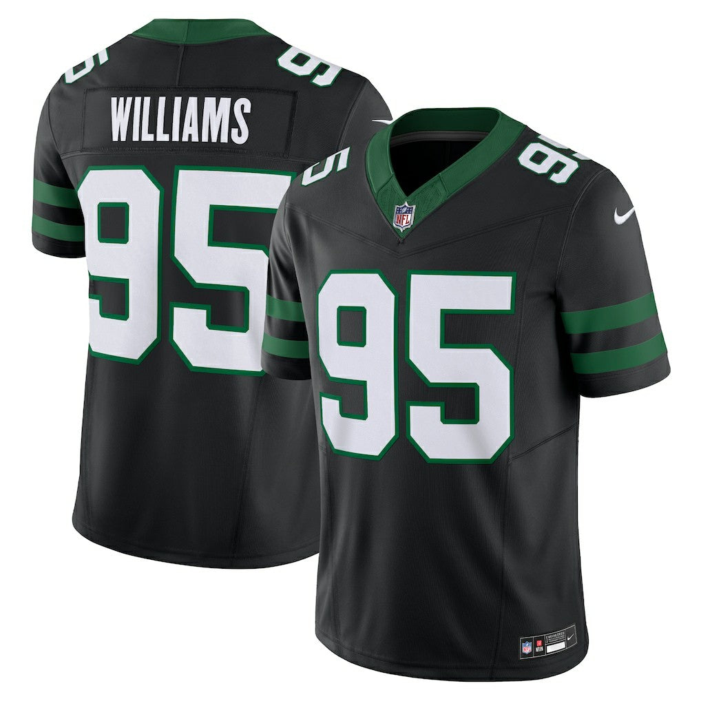 Quinnen Williams New York Jets Alternate Vapor F.U.S.E. Limited Jersey Legacy Black | Nike for Sale