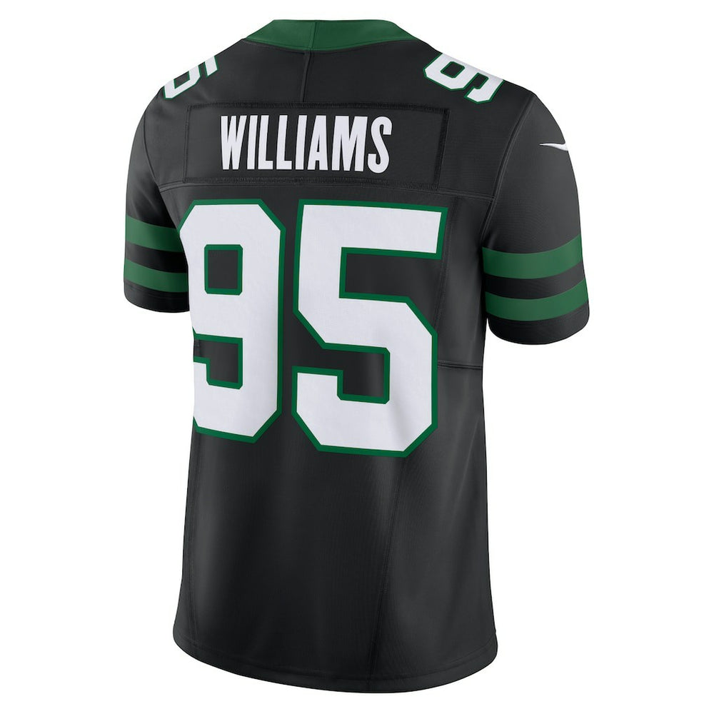 Quinnen Williams New York Jets Alternate Vapor F.U.S.E. Limited Jersey Legacy Black | Nike for Sale