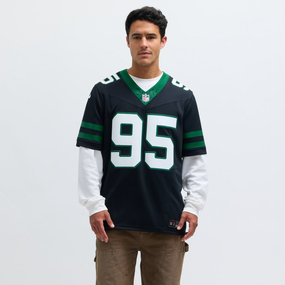 Quinnen Williams New York Jets Alternate Vapor F.U.S.E. Limited Jersey Legacy Black | Nike for Sale