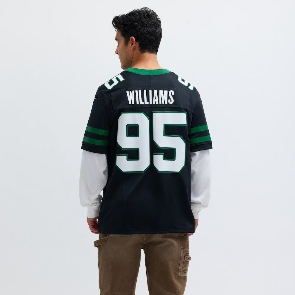 Quinnen Williams New York Jets Alternate Vapor F.U.S.E. Limited Jersey Legacy Black | Nike for Sale