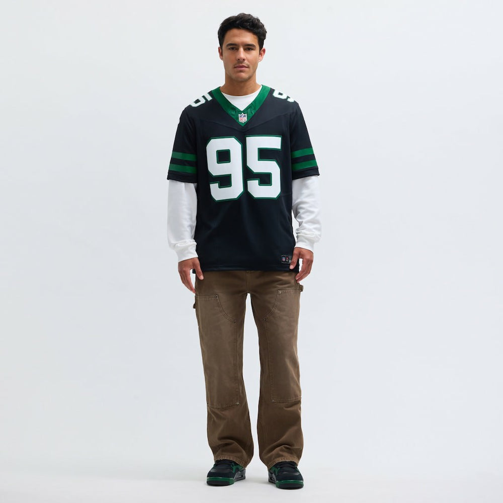 Quinnen Williams New York Jets Alternate Vapor F.U.S.E. Limited Jersey Legacy Black | Nike for Sale