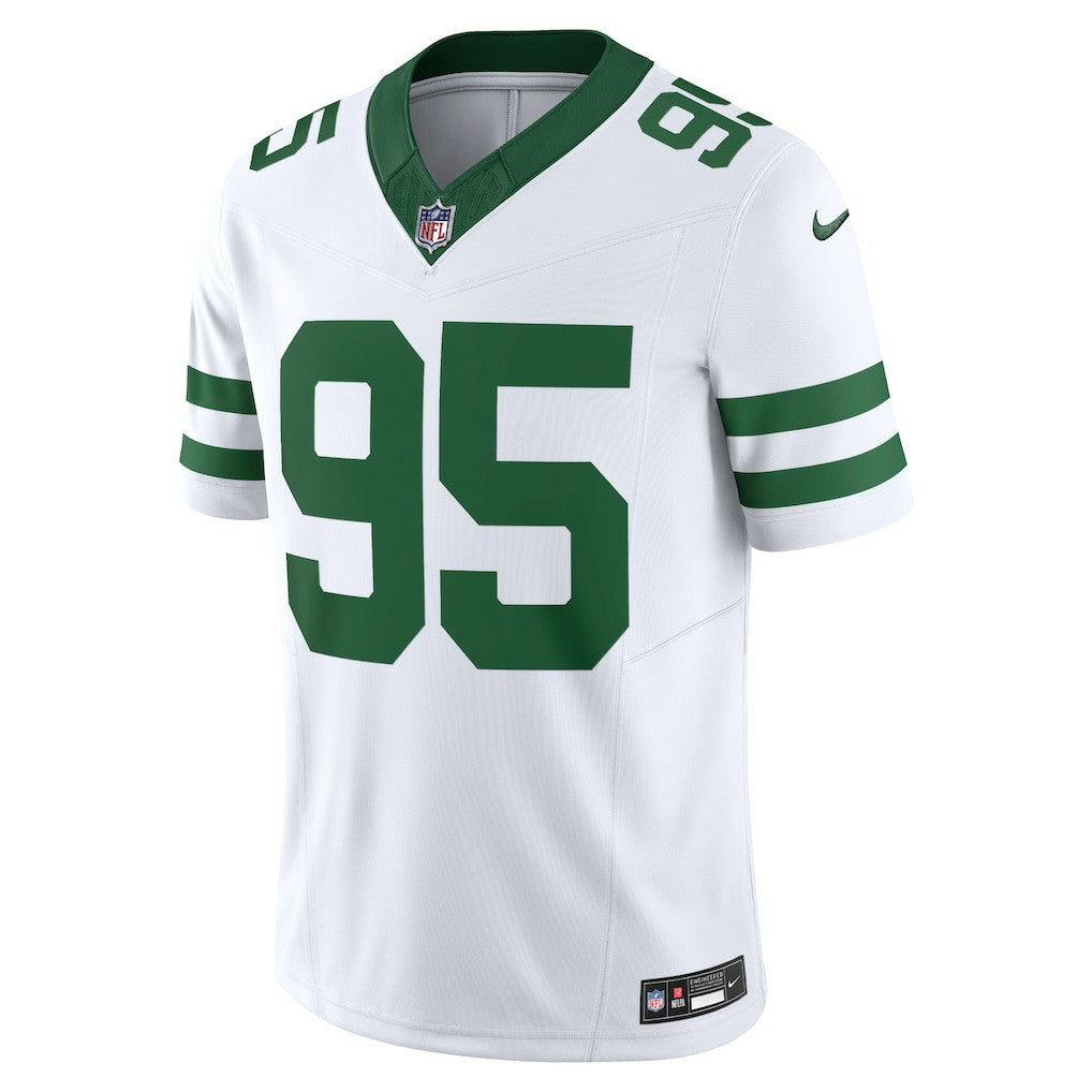Quinnen Williams New York Jets Vapor F.U.S.E. Limited Jersey Legacy White | Nike for Sale