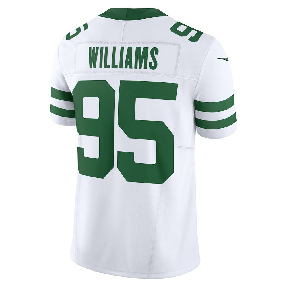 Quinnen Williams New York Jets Vapor F.U.S.E. Limited Jersey Legacy White | Nike for Sale