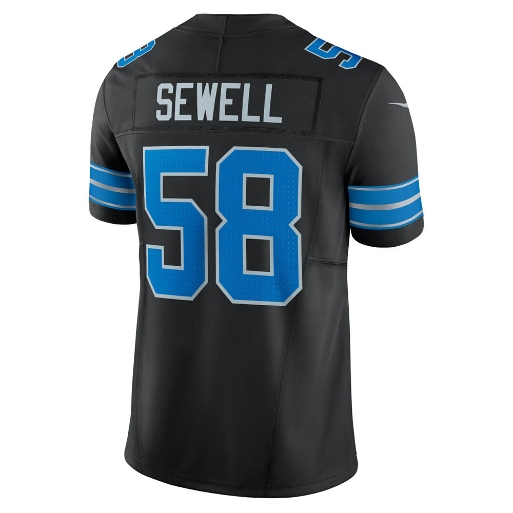 Penei Sewell Detroit Lions Vapor F.U.S.E. Alternate Limited Jersey Black | Nike for Sale