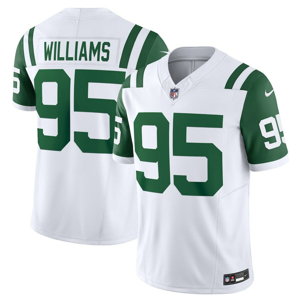 Quinnen Williams New York Jets Classic Alternate Vapor F.U.S.E. Limited Jersey White | Nike for Sale