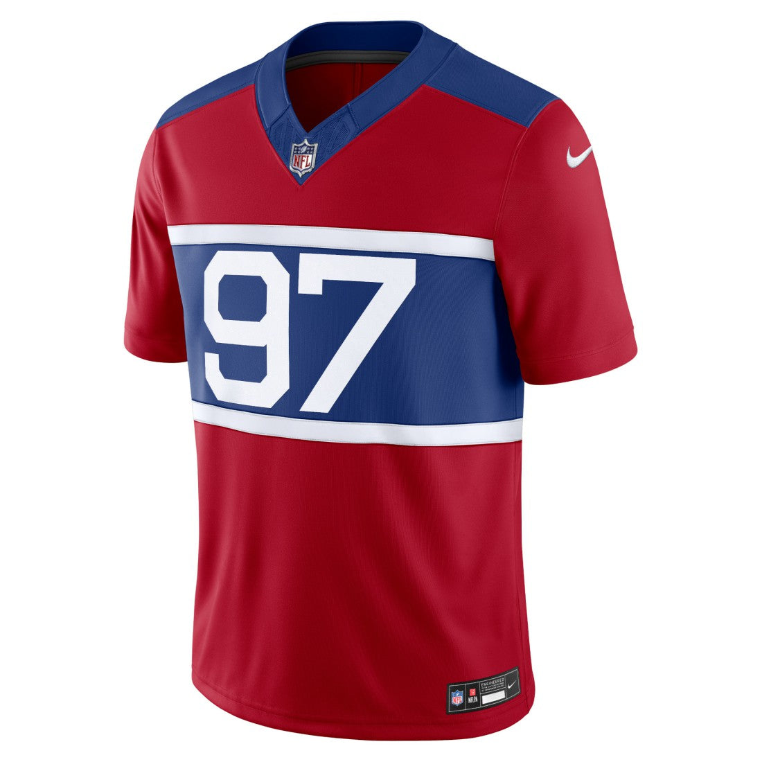 Dexter Lawrence II New York Giants Alternate Vapor F.U.S.E. Limited Jersey Century Red | Nike for Sale