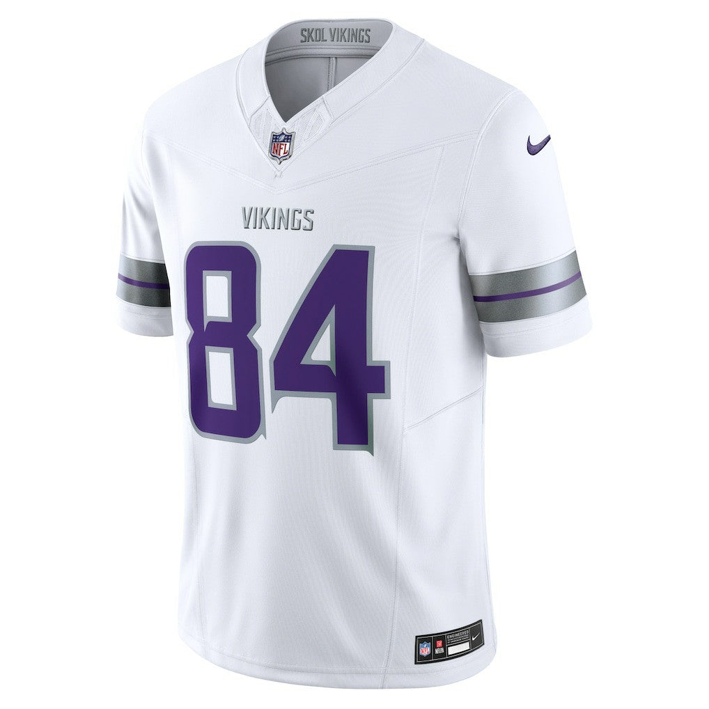 Randy Moss Minnesota Vikings Alternate Vapor F.U.S.E. Retired Player Limited Jersey White | Nike for Sale