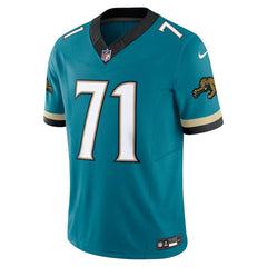 Tony Boselli Jacksonville Jaguars Prowler Throwback Vapor F.U.S.E. Limited Retired Player Jersey Teal | Nike for Sale